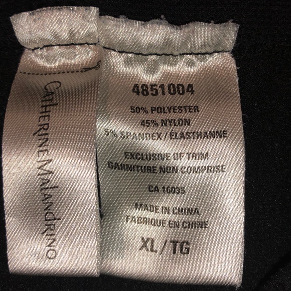 Cathrine Malandrino | Black Color Warm Leggings; Size “XL” - Picture 8 of 10